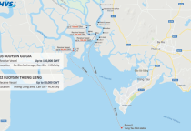 Khảo Sát Địa Hình (Đo Sâu Hồi Âm) Dự Án Bến Phao TL10, TL11 Trên Sông Ngã Bảy – Huyện Cần Giờ, TP. Hồ Chí Minh